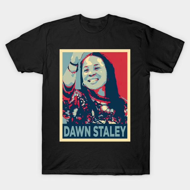 Dawn Staley Women Basketball T-Shirt by eldridgejacqueline